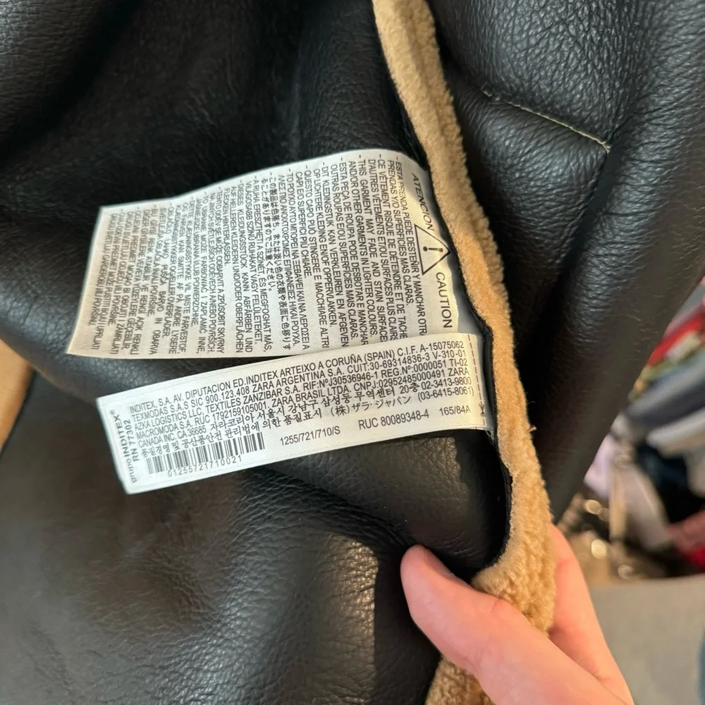 NEW Zara Teddy Shacket